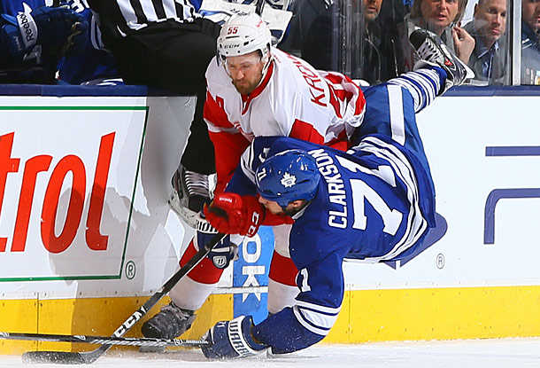 David Clarkson of the Toronto Maple Leafs was a free agent bust